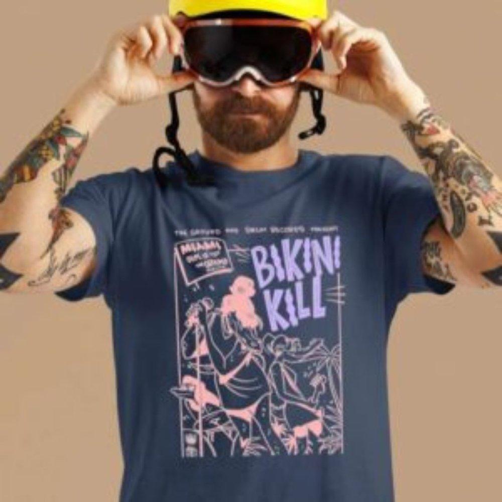 Bikini Kill Rock Band Riot Grrrl Unisex Tee, Retro Graphics Unisex Shirt